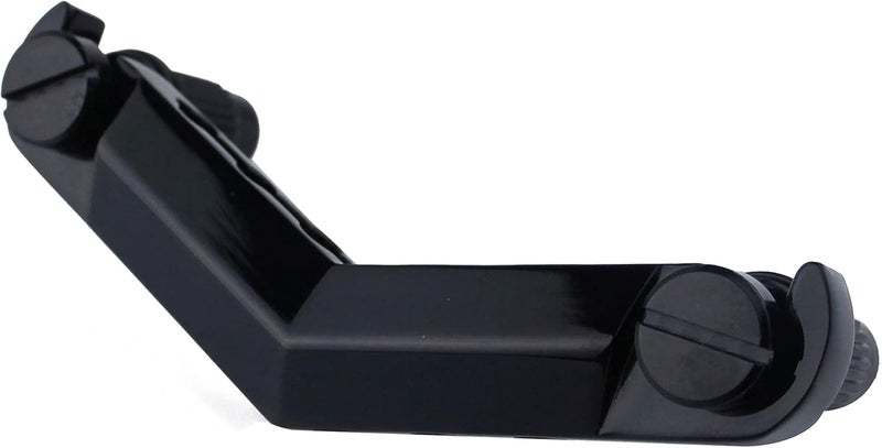 guyker Guitar Stop Bar Tailpiece with Anchors and Studs Replacement Part Compatible with Les Paul LP SG Style 6 String Electric Guitar - GK21, Black - Image 3